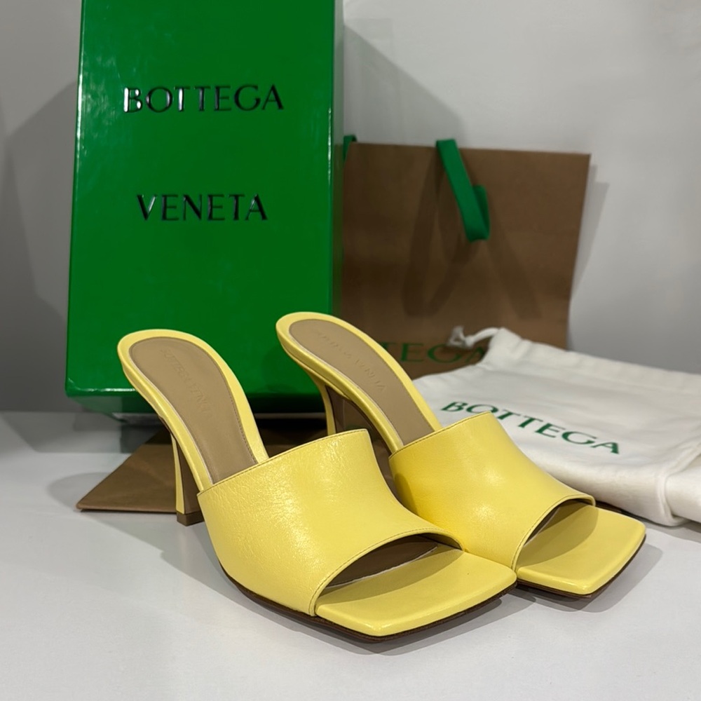 Bottega Veneta Yellow Flats & Loafers